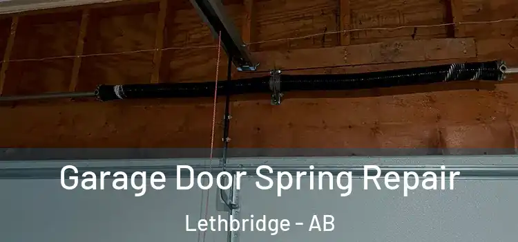  Garage Door Spring Repair Lethbridge - AB