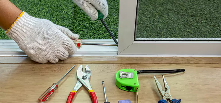 Sliding Door Track Replacement in Lethbridge, AB